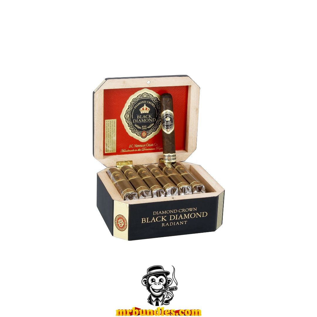 J.C. Newman Diamond Crown Black Diamond Radiant Box of 20 (Robusto)
