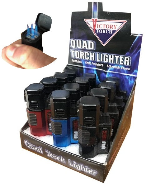 Victory Torch Quad Torch Lighter