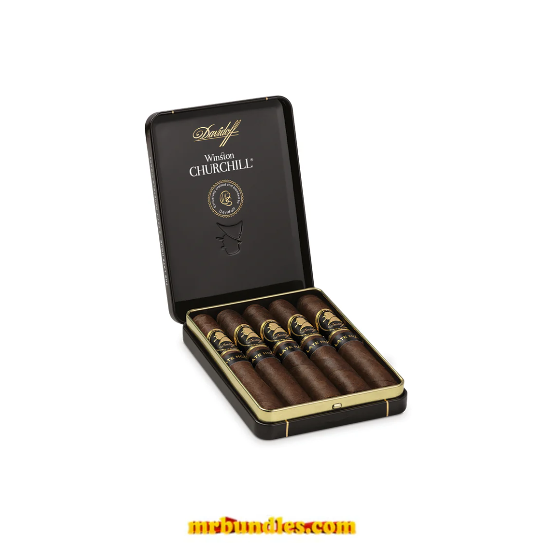 Davidoff Winston Churchill The Late Hour Petit Panetela Tins